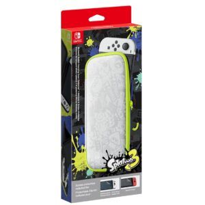 FUNDA + 2 PROTECTORES DE PANTALLA SPLATOON 3 NINTENDO SWITCH OLED
